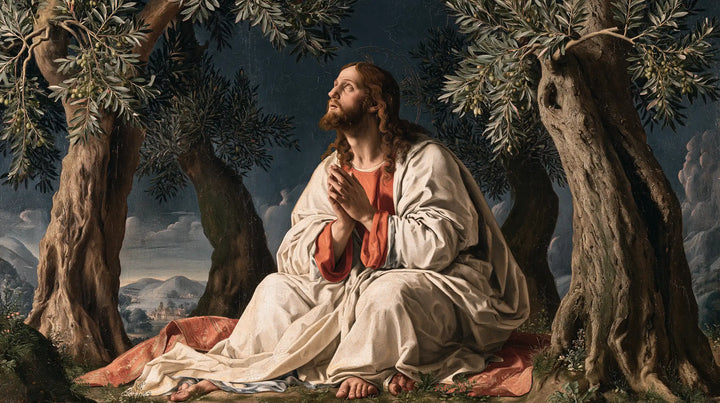Jesus in Gethsemane - Florentine Renaissance · Landscape n° 9