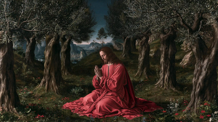Jesus in Gethsemane - Florentine Renaissance · Landscape n° 11