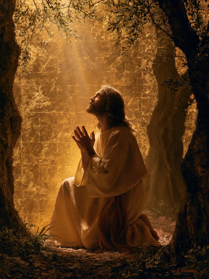 Jesus in Gethsemane — The Ascent into Ancient Light