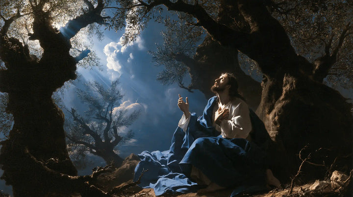 Jesus in Gethsemane - Theatrical Baroque · Landscape n° 11