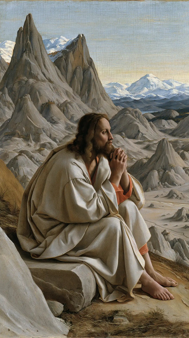 Jesus in the Desert - Florentine Renaissance · Portrait n° 16