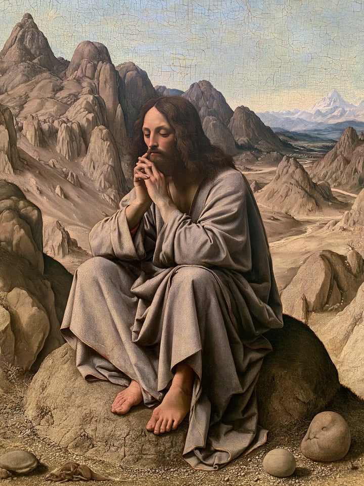 Jesus in the Desert - Florentine Renaissance · Portrait n° 34
