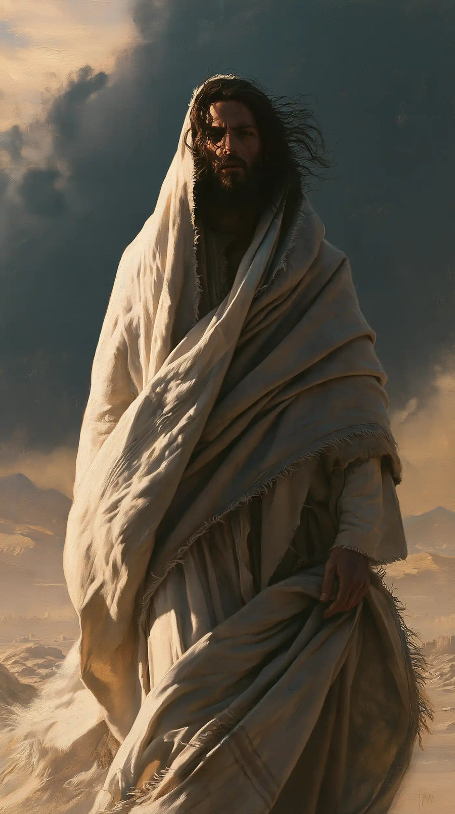 Jesus in the Desert - The Inner Struggle · Portrait n° 20