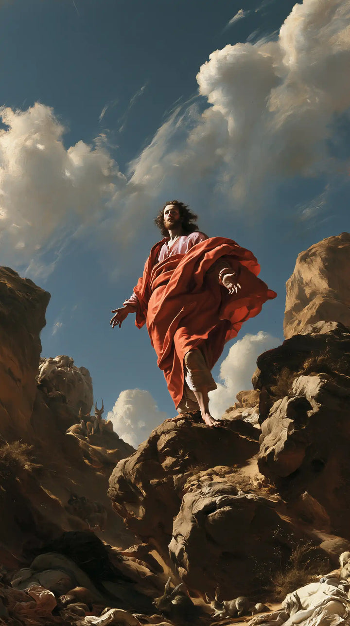Jesus in the Desert - Theatrical Baroque · Portrait n° 20