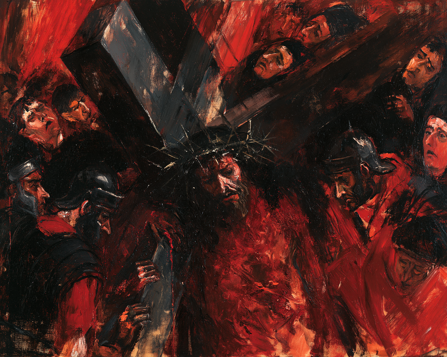 The Stations of the Cross - Expressionist · Landscape n° 5