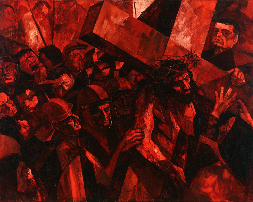 The Stations of the Cross - Expressionist · Landscape n° 7 - Christian art