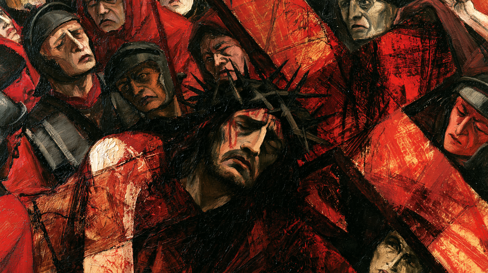 The Stations of the Cross - Expressionist · Landscape n° 18 - Christian art
