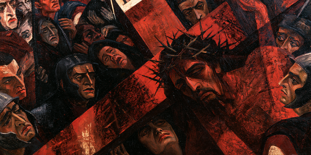The Stations of the Cross - Expressionist · Landscape n° 22 - Christian art