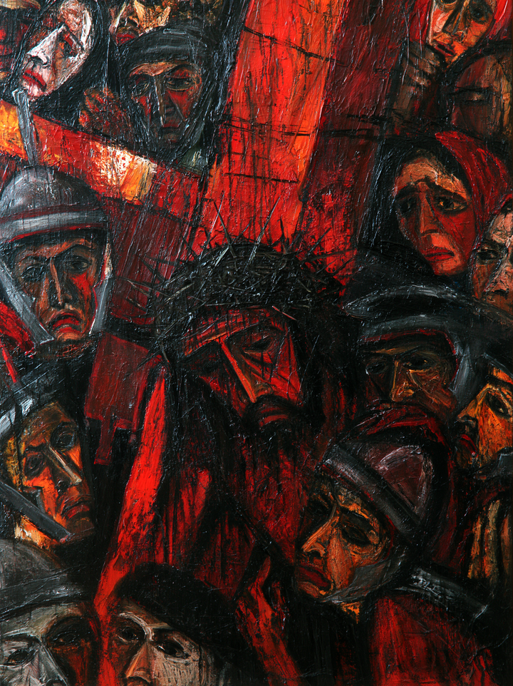 The Stations of the Cross — The Presence beneath the Striated Upright