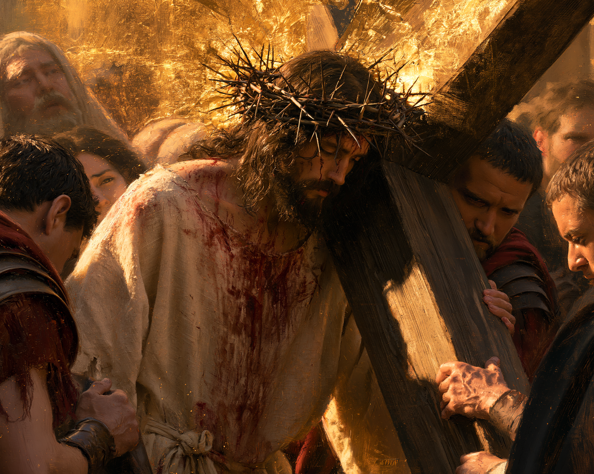 The Stations of the Cross - Sacred Golden · Landscape n° 5