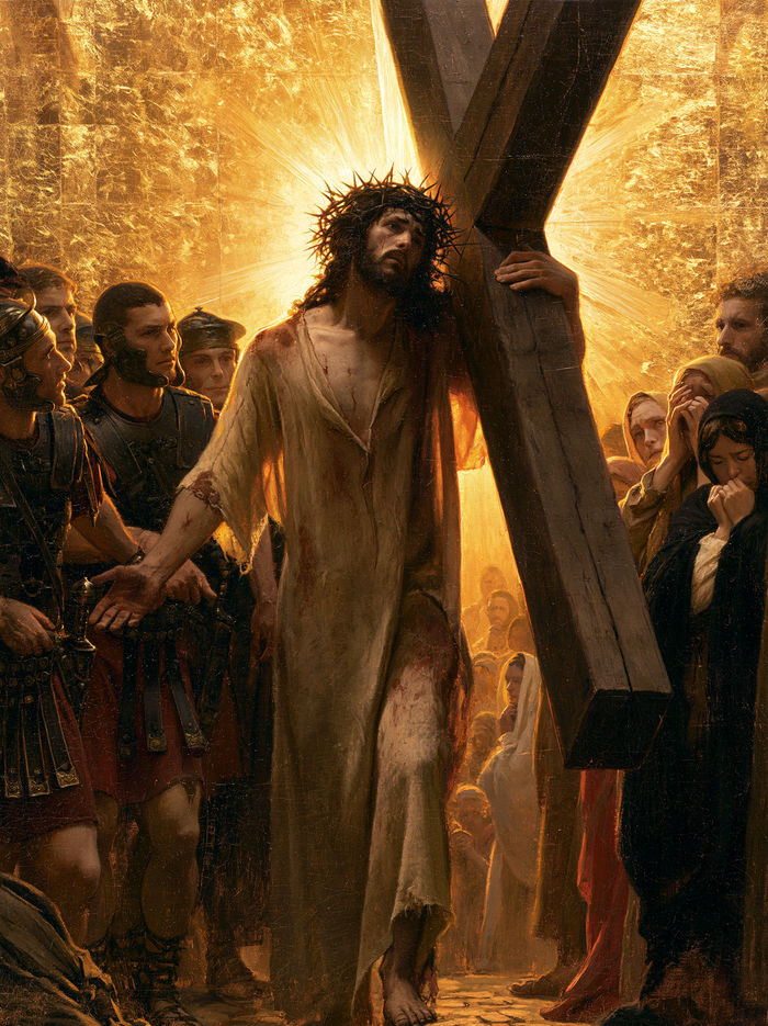 The Stations of the Cross — The Offering in the Golden Passage