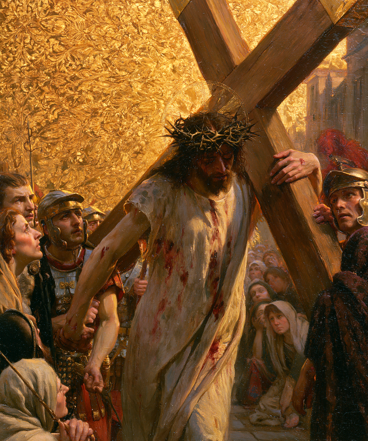 The Stations of the Cross - Sacred Gold · Portrait n° 10
