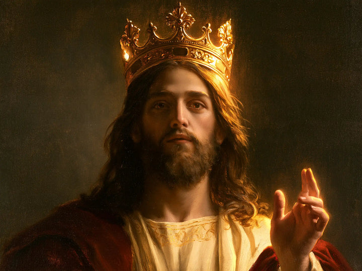Jesus the King - Close Royal Portrait · Landscape n° 7