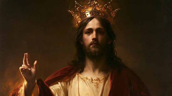 Jesus the King - Close Royal Portrait · Landscape n° 12