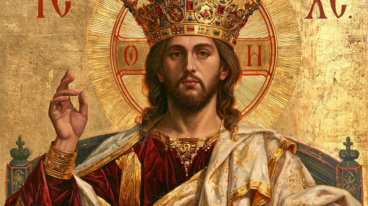 Jesus the King - Contemporary Byzantine · Landscape n° 9