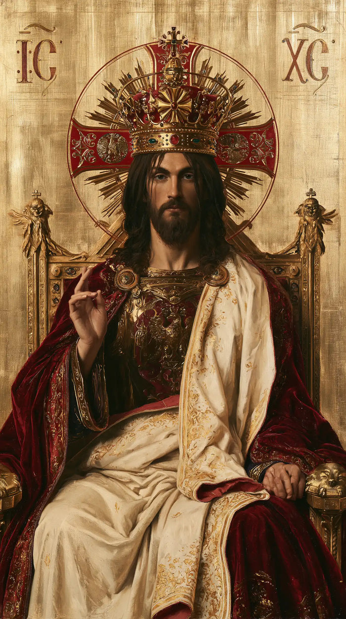 Jesus the King - Contemporary Byzantine · Portrait n° 8