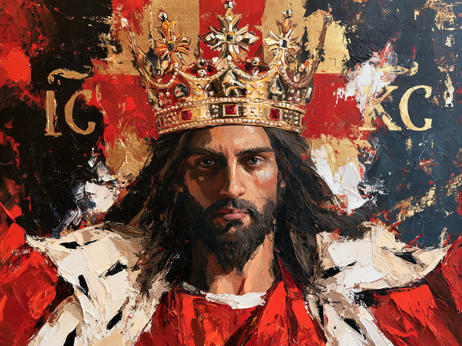 Jesus the King - Expressionist · Landscape n° 1