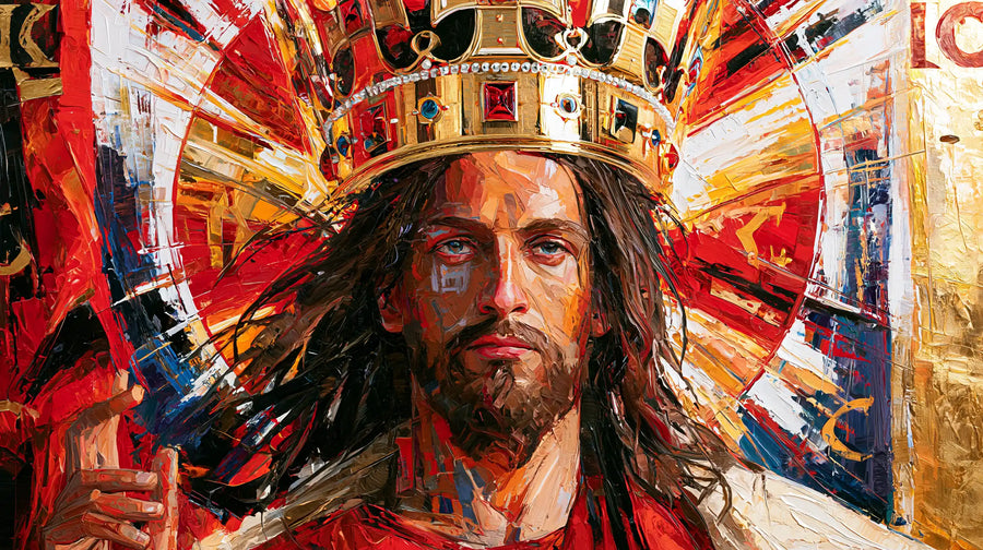 Jesus the King - Expressionist · Landscape n° 9