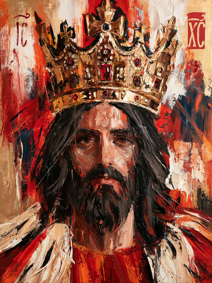 Jesus the King - Expressionist · Portrait n° 13