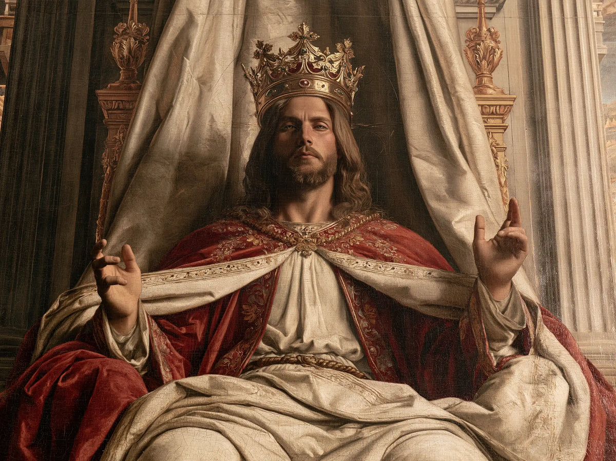 Jesus the King — Majesty Beneath the Ivory Canopy