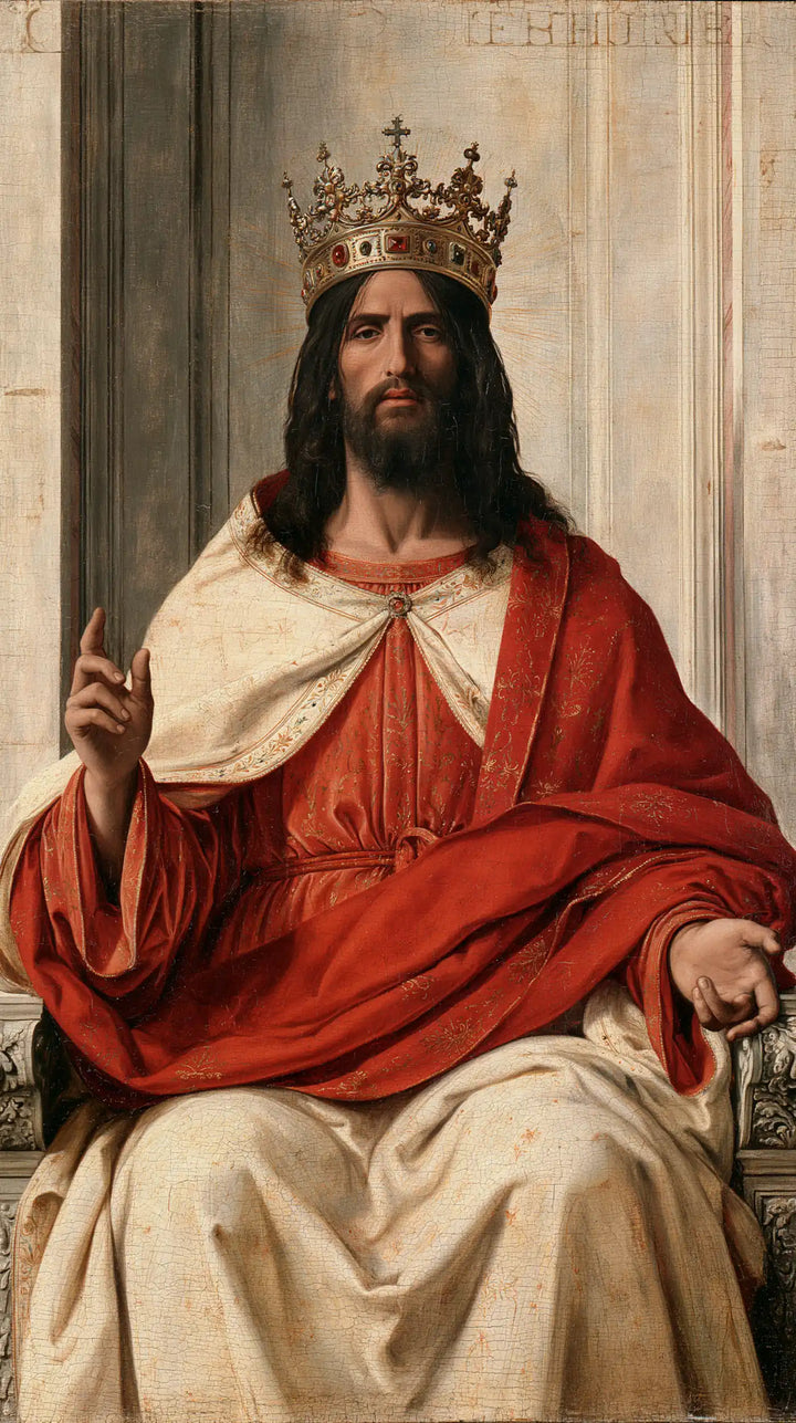 Jesus the King - Florentine Renaissance · Portrait n° 2