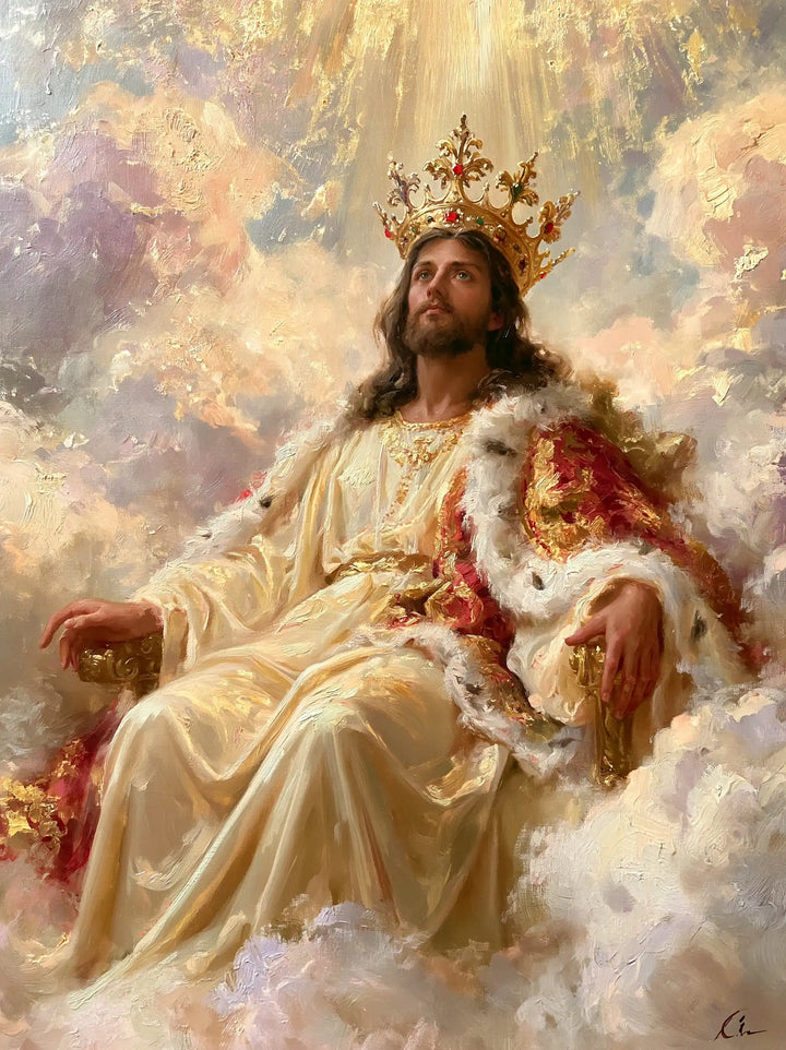 Jesus the King — Repose in Blossoming Clouds