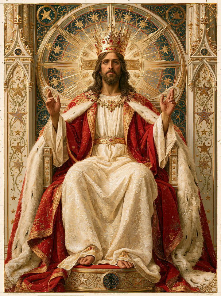 Jesus the King — The Blessing in the Golden Wheel