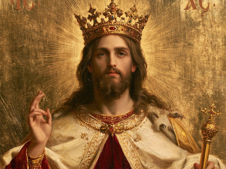 Jesus the King - Sacred Gold · Landscape n° 5