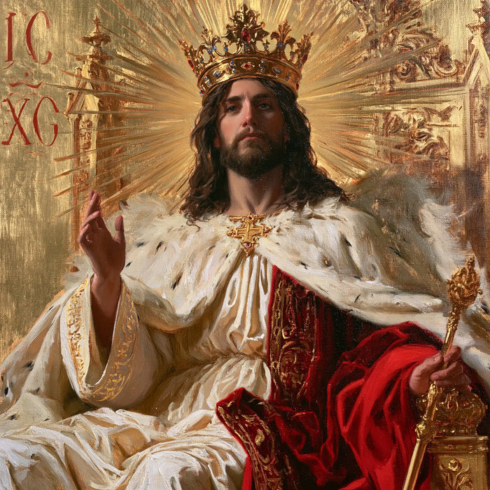 Jesus the King - Sacred Gold · Square n° 3