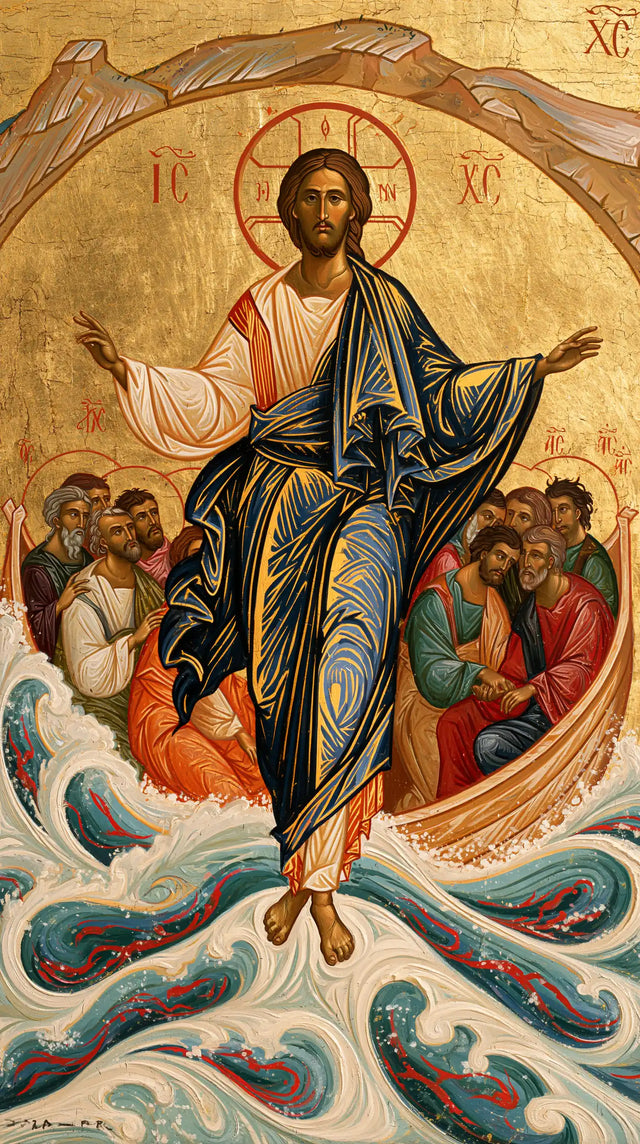 Jesus Walking on Water — The Passage beneath the Stone Arch