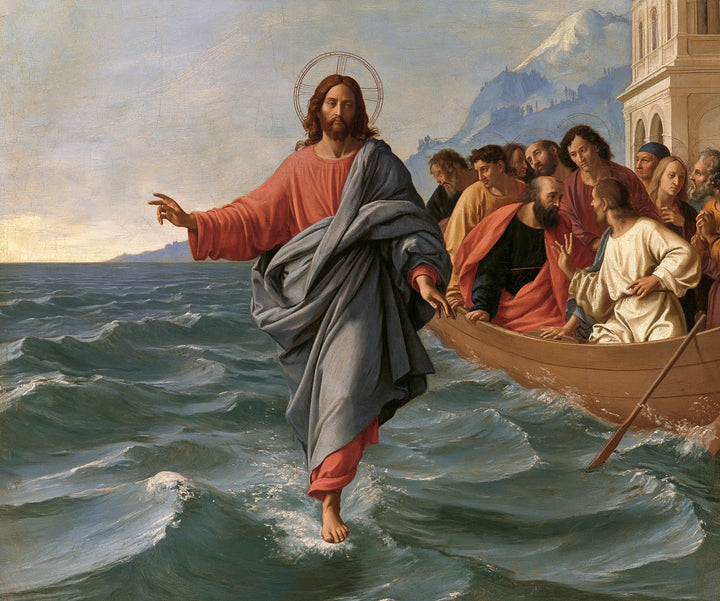 Jesus Walking on Water — The Blessing before the Pale Palace