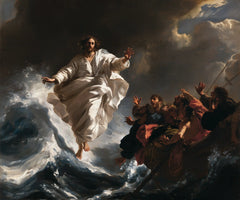 Jesus Walking on Water — The Great Drape of Light