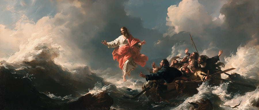 Jesus Walking on Water - Theatrical Baroque · Landscape n° 33
