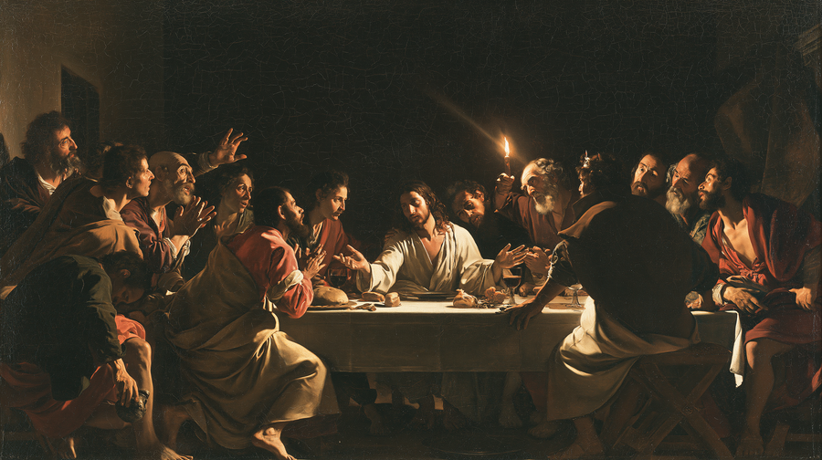 The Last Supper - Caravaggio - tenebrism n° 2