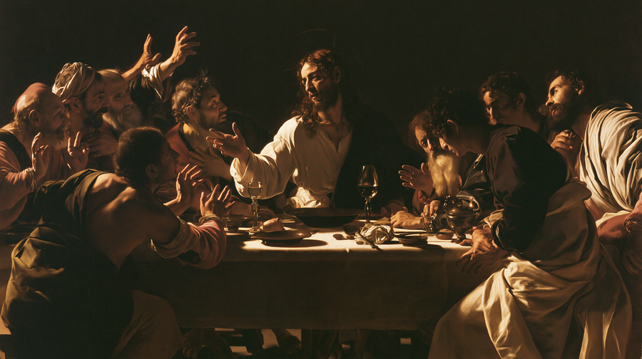 The Last Supper - Caravaggio - tenebrism n° 4