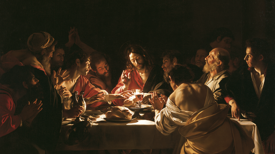 The Last Supper - Caravaggio - tenebrism n° 10