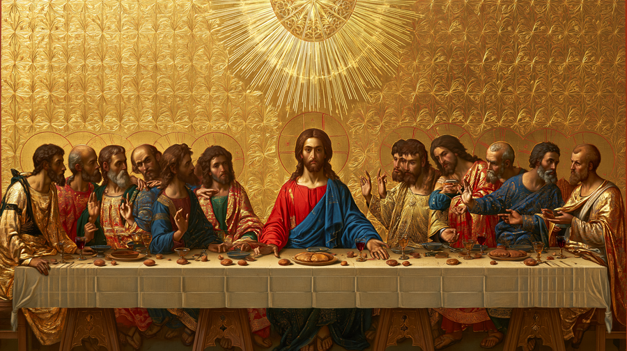 The Last Supper - Sacred Golden n° 17