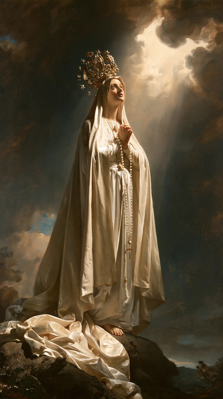 Our Lady of Fatima – Theatrical Baroque · Portrait no. 4