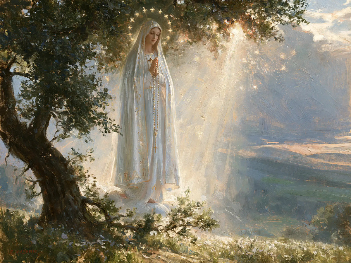 Our Lady of Fatima – Impressionist · Landscape no. 3