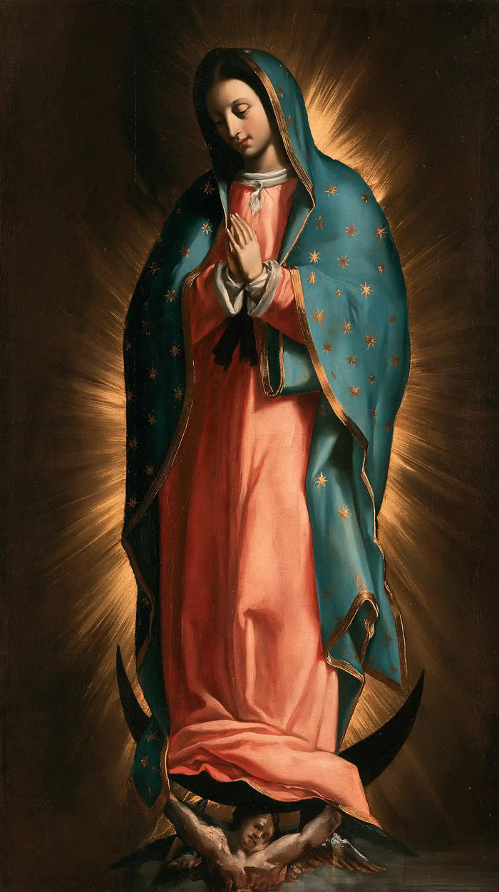 Our Lady of Guadalupe – Caravaggio Tenebrism · Portrait no. 4