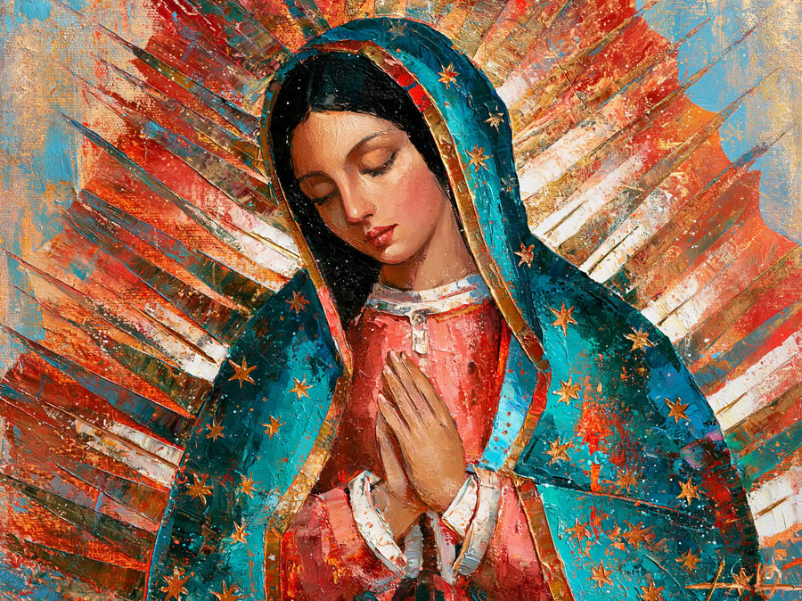 Our Lady of Guadalupe – Expressionist · Landscape no. 4
