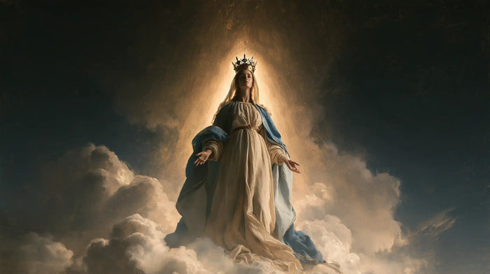 Mary, Queen of Heaven — The Queen in the Silent Flame