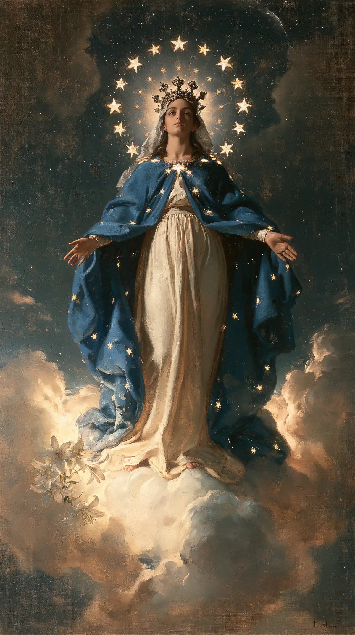 Mary, Queen of Heaven — The Double Circle of Tenderness