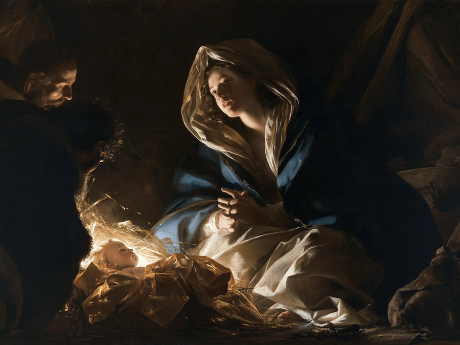 The Nativity - Black and Gold · Landscape n° 3