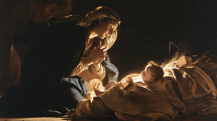The Nativity - Black and Gold · Landscape n° 19