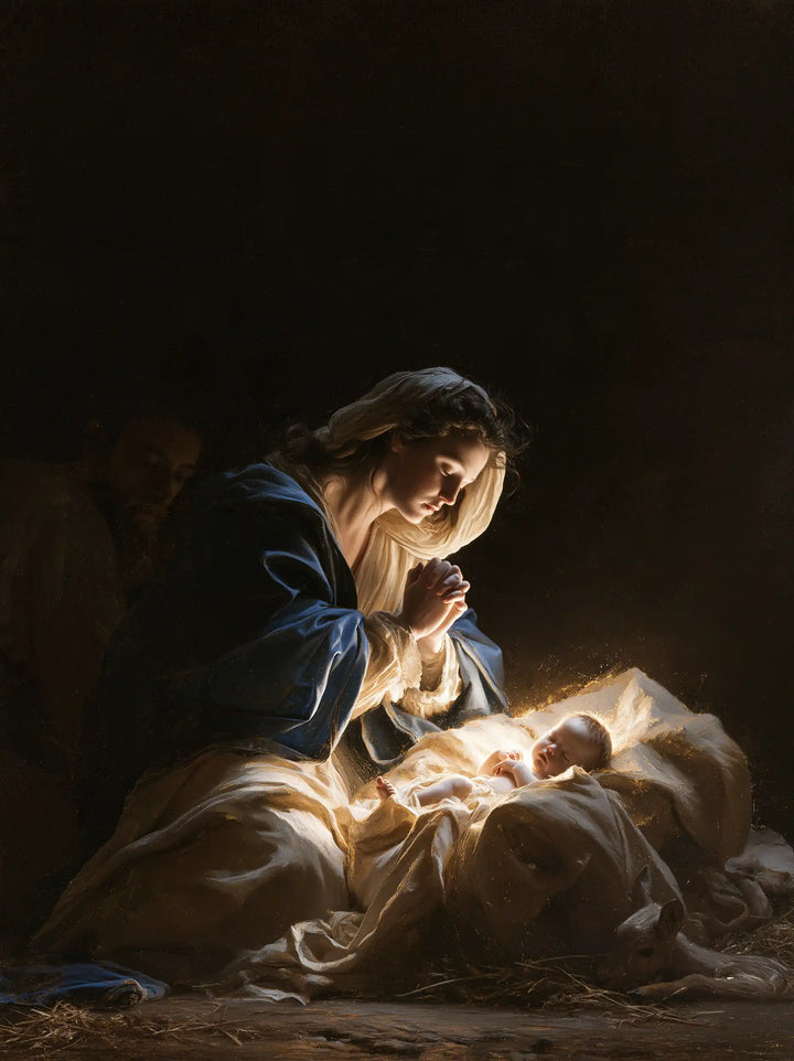 The Nativity - Black and Gold · Portrait n° 7