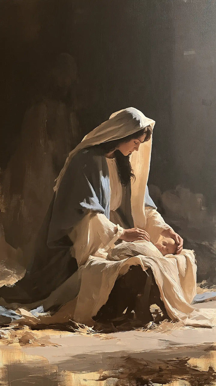 The Nativity - Contemporary Minimalism · Portrait n° 1