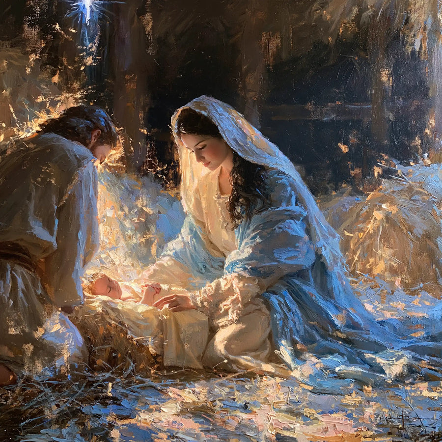 The Nativity - Impressionist · Square n° 2