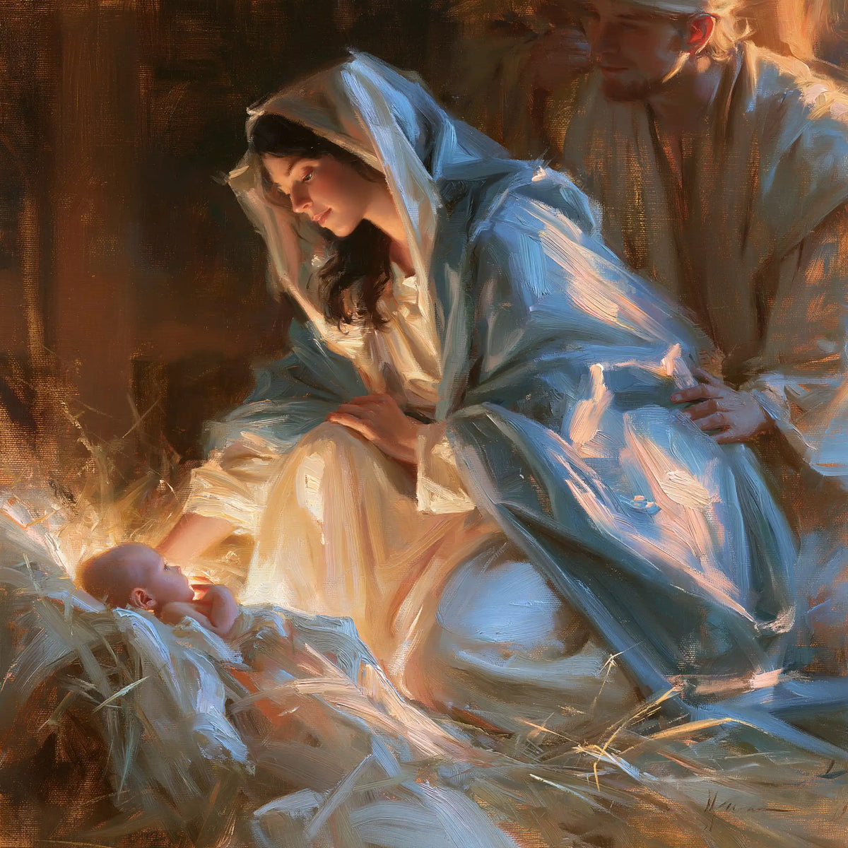 The Nativity — The Mantle Streaked with Rosy Light