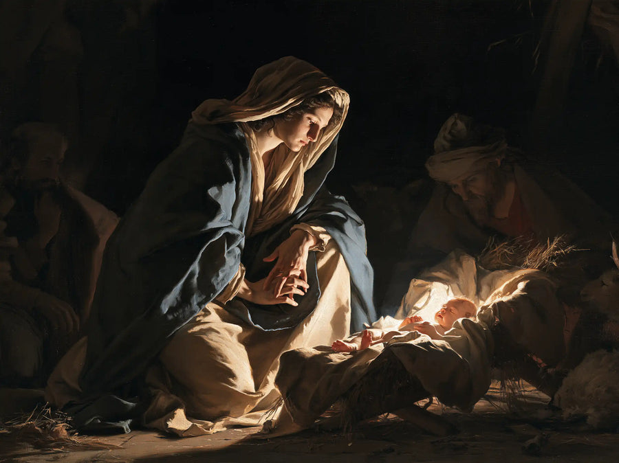 The Nativity - Infant Jesus as Divine Light · Landscape n° 5
